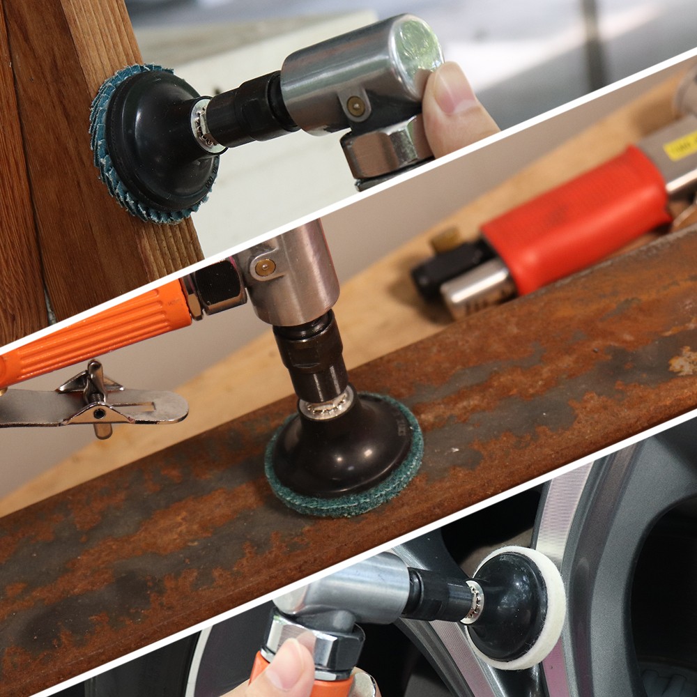 Degree 1/4 " Pneumatic Angle Die Grinder Pneumatic Grinder Cutting Machine