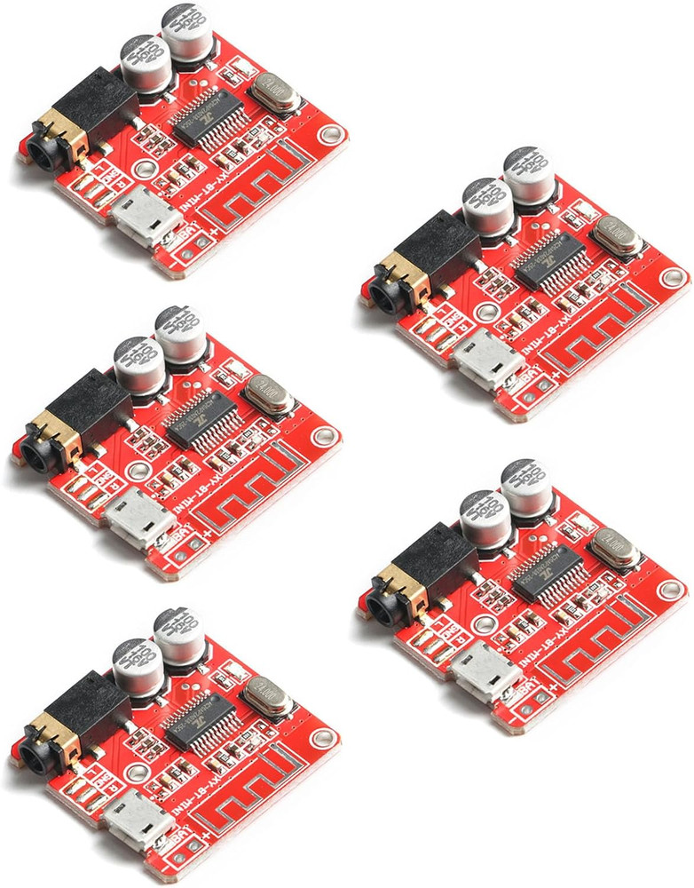 5Pcs Bluetooth Decoding Board Xy-Bt-Mini MP3 Bluetooth 4.1 Amplifier Module Car