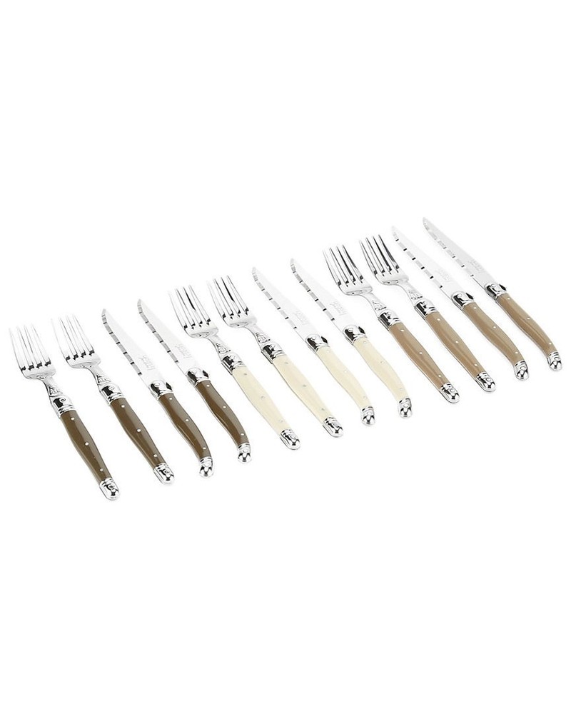 Jean Dubost Laguiole 12Pc Flatware Set