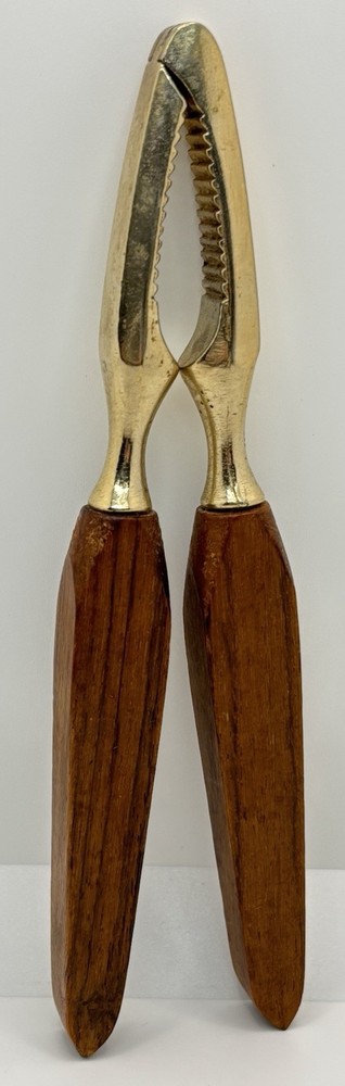 Vintage MCM Teak Handle NutCracker Unbranded