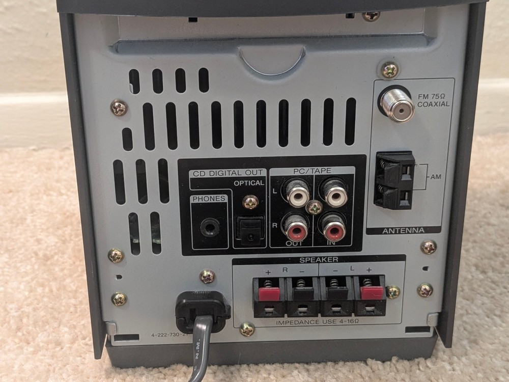*READ* Sony CMT-EX22 Compact Componant System w/ SS-CEX22