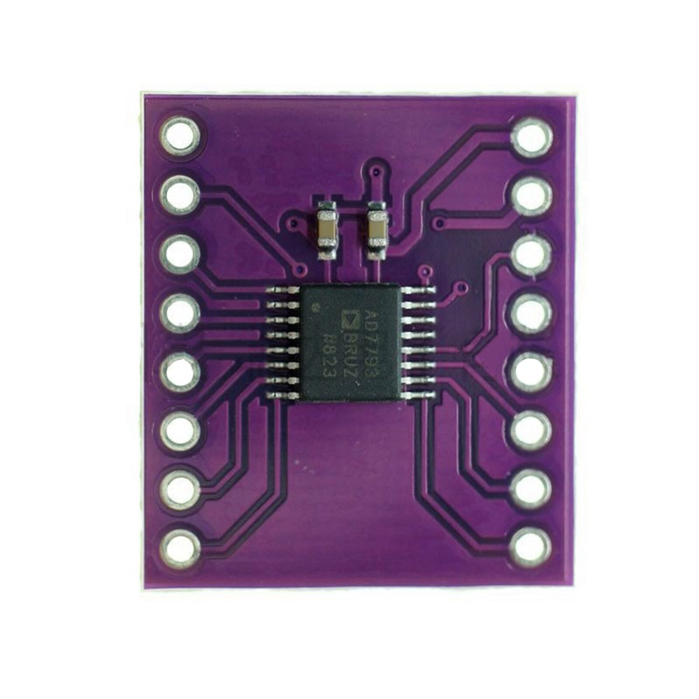 MCU-7793 AD7793BRU 24-bit Σ-Δ ADC Low Noise Amplifier Module