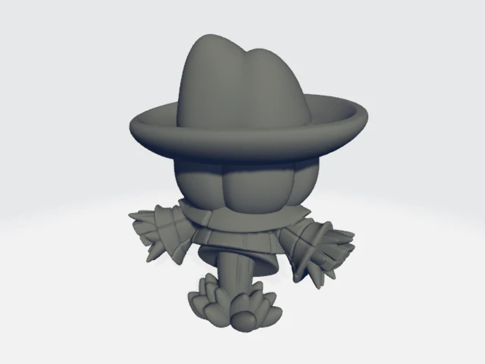 Capsule Chibi - Pumpkin Scarecrow