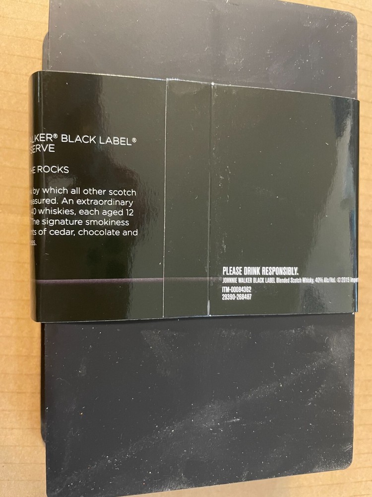 JOHNNIE WALKER LUXURY ICE CUBE MOLD TRAY