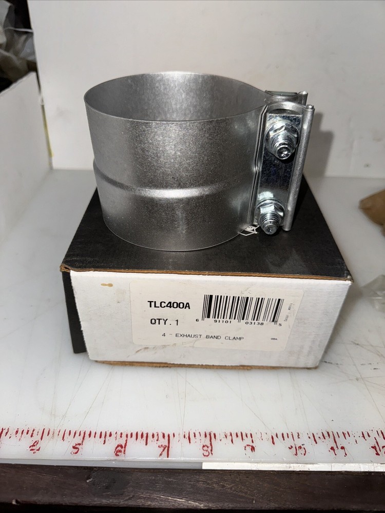 TLC400A Exhaust Clamp 4" with Hardware