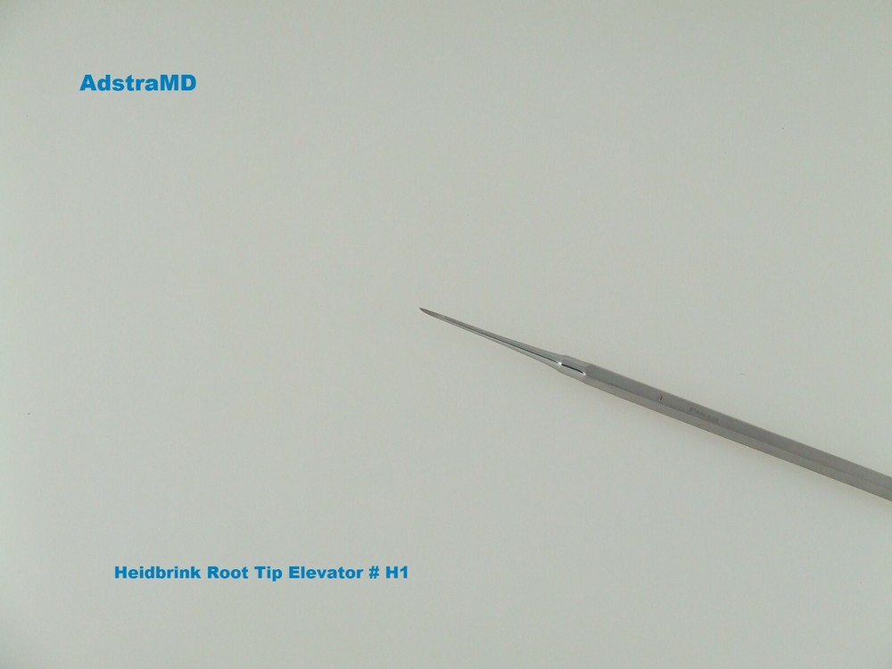 Heidbrink Root Tip Pick Straight Elevator Stainless Steel Dental