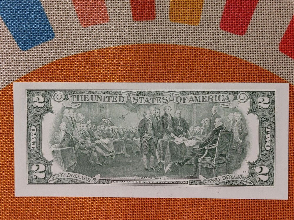 2003 A - $2 Two Dollar Bill - A Boston - Uncirculated - From BEP Pack