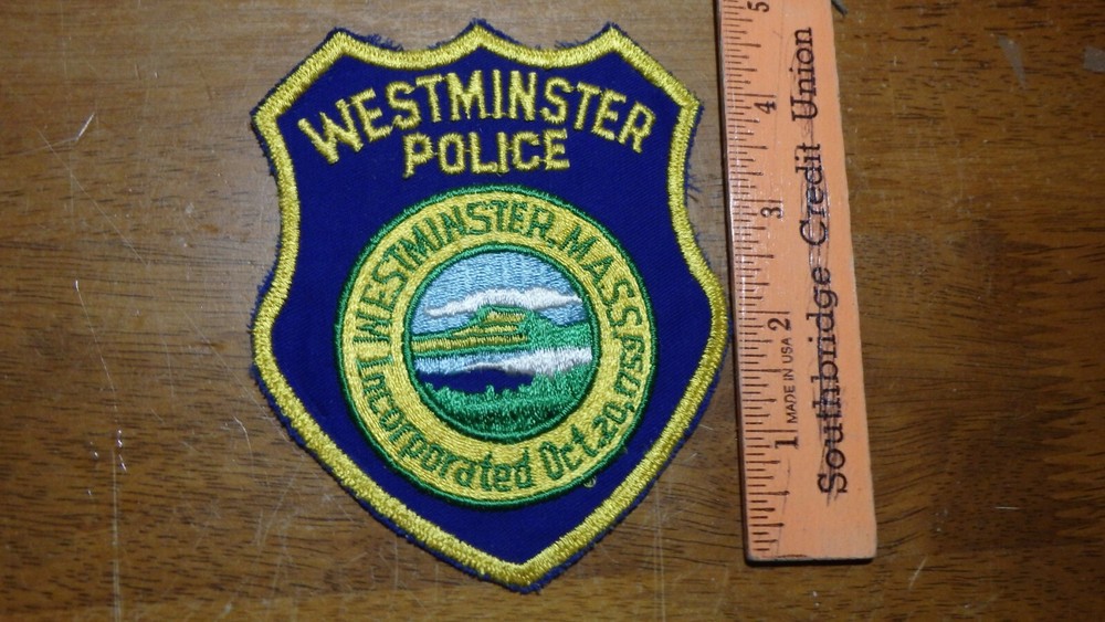 WESTMINSTER MASSACHUSETTS  OBSOLETE  PATCH BX K#19