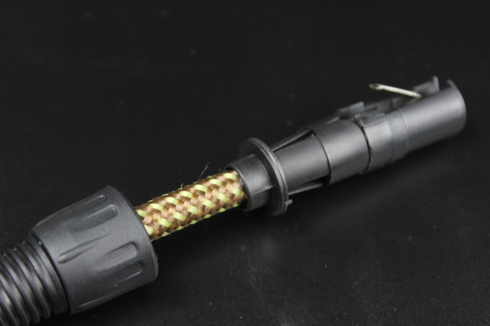 7 Pin XLR 20ft Female to Male Vacuum Tube Microphone 20' Cable Cord Brown Tweed