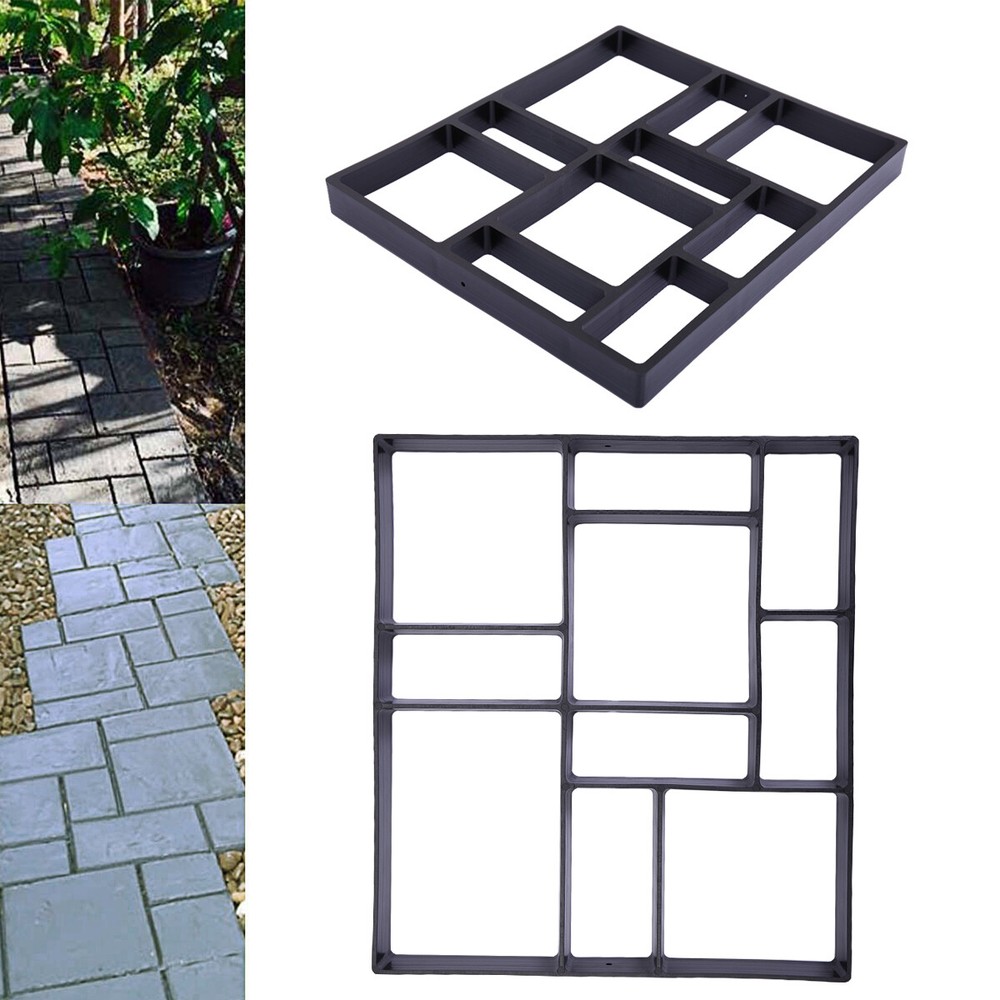 DIY Path Mate Driveway Pavement Mold Path Mould Maker Concrete Stepping Stone