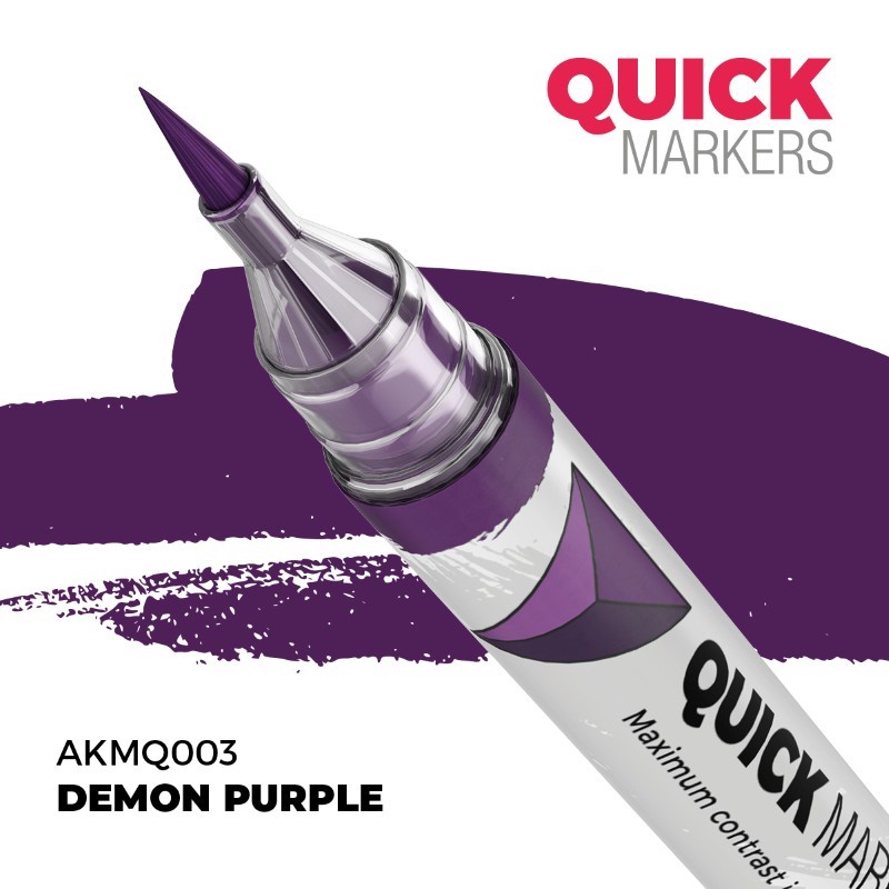 AK Interactive: Dragons - QUICK MARKER Set - AKMQ109 - 5 Markers