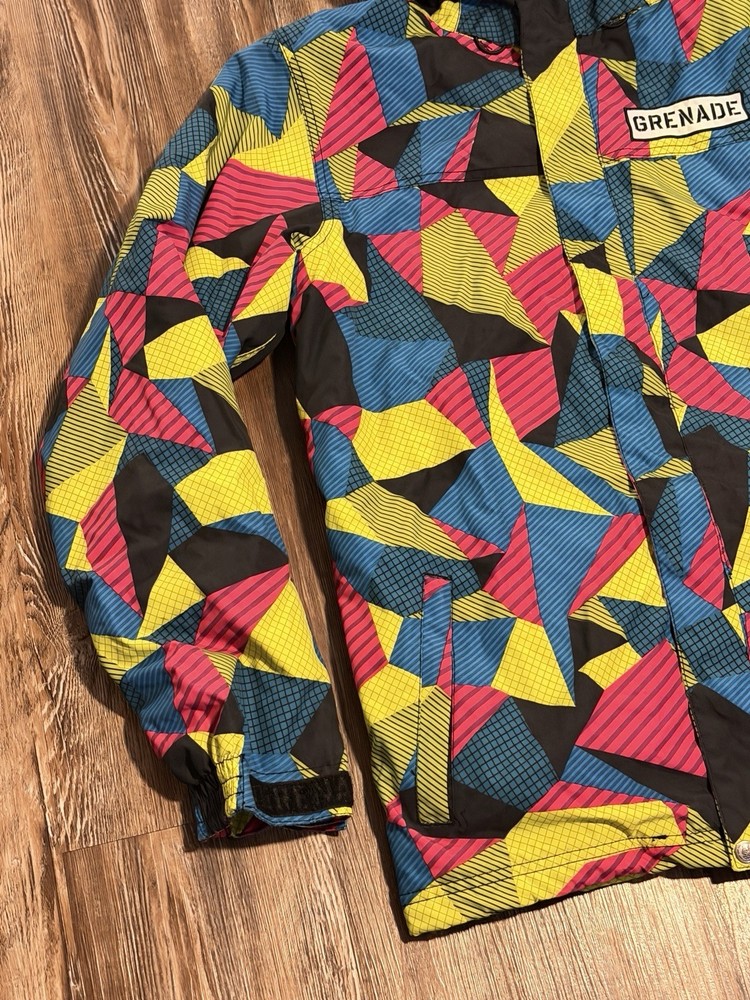 Grenade Men’s Ski Jacket Abstract Multicolor