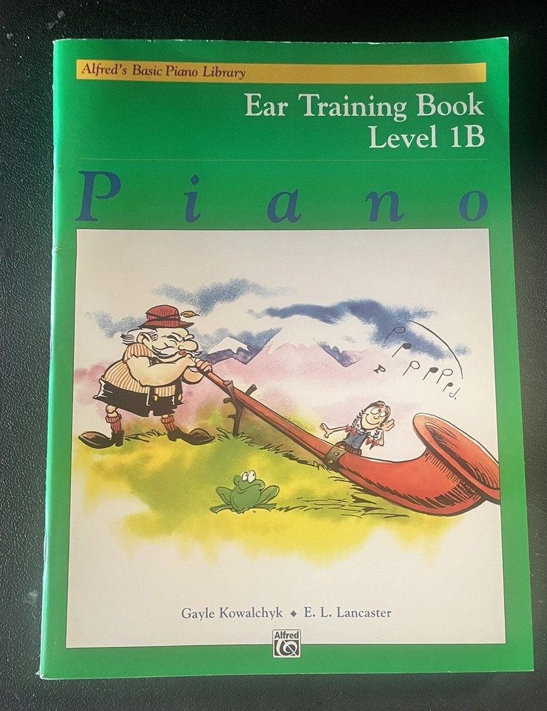 Alfred’s ear training book for piano Level 1B