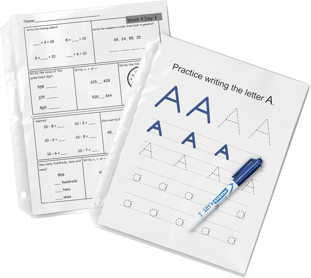 Avery Diamond Clear Heavyweight Sheet Protectors, Easy Load, 200 Document Protec