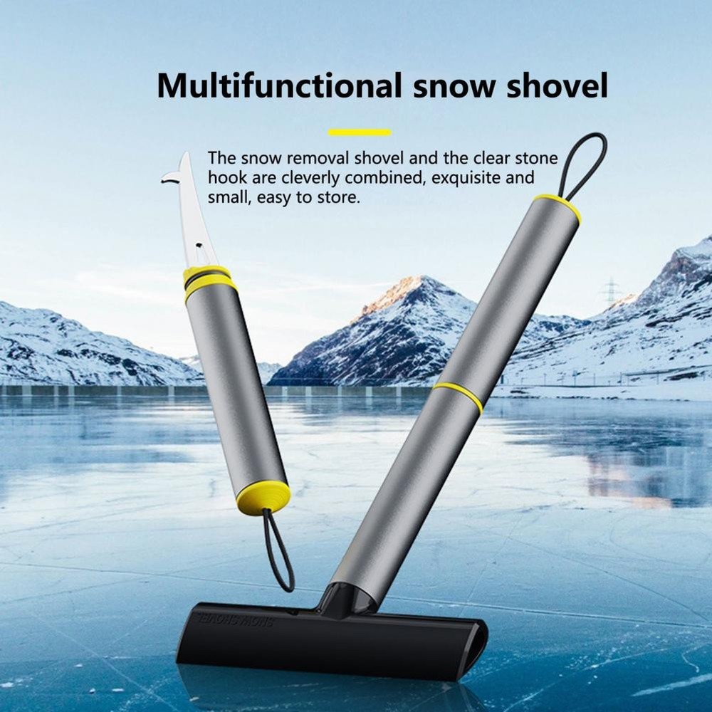 Effortless Ice Scraper Snow Removal Tool for Fast Car Windshields