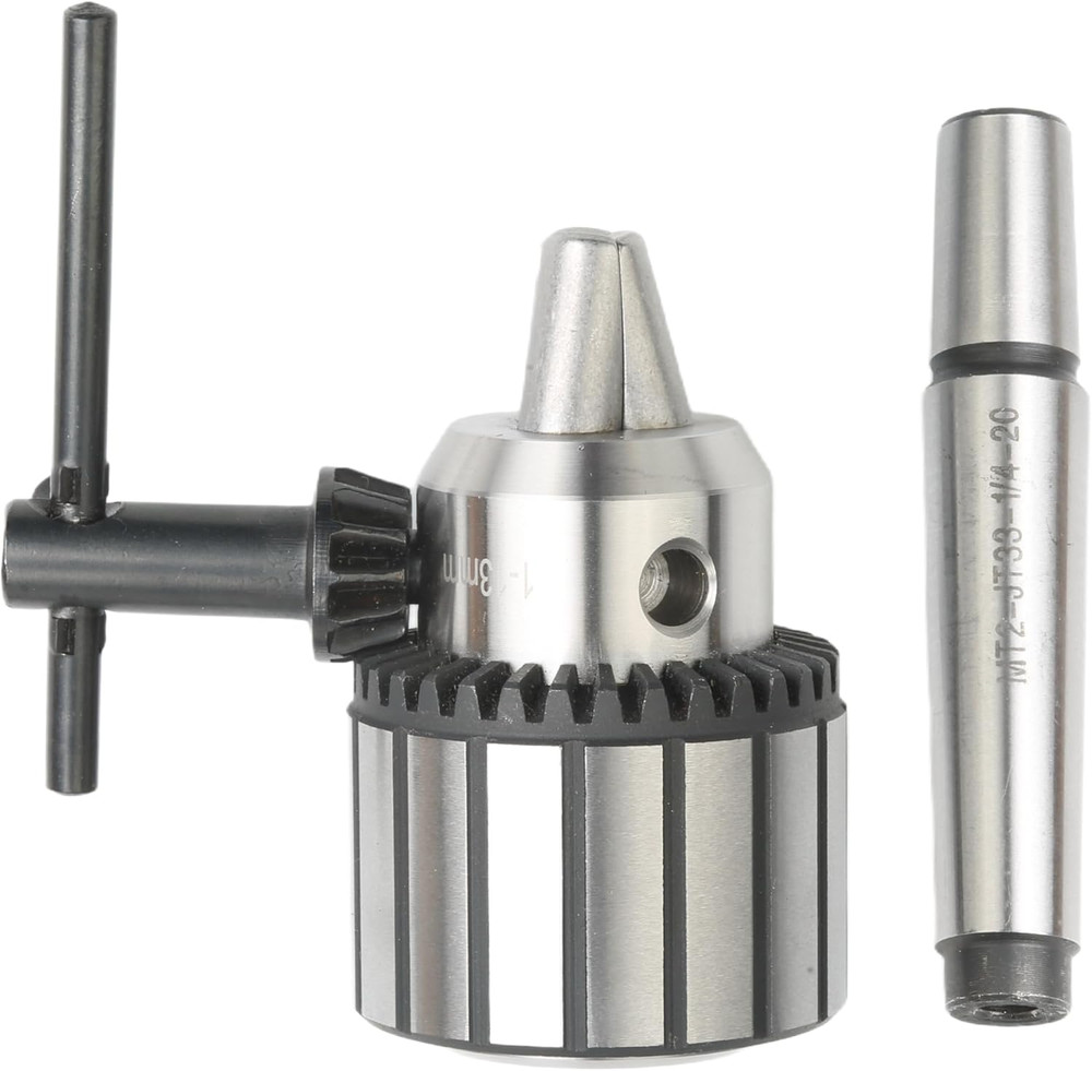 1/2" Key Type Heavy Duty Drill Chuck with #2MT Arbor