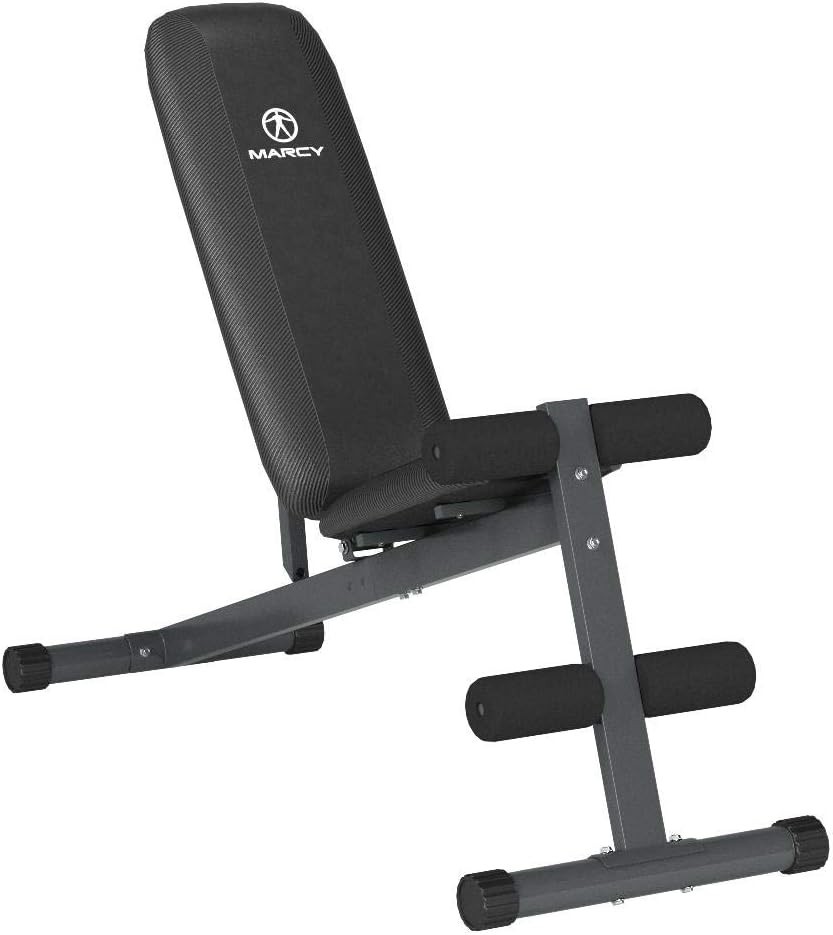 Exercise Utility Bench Upright Incline Decline & Flat Exercise SB-261W Black