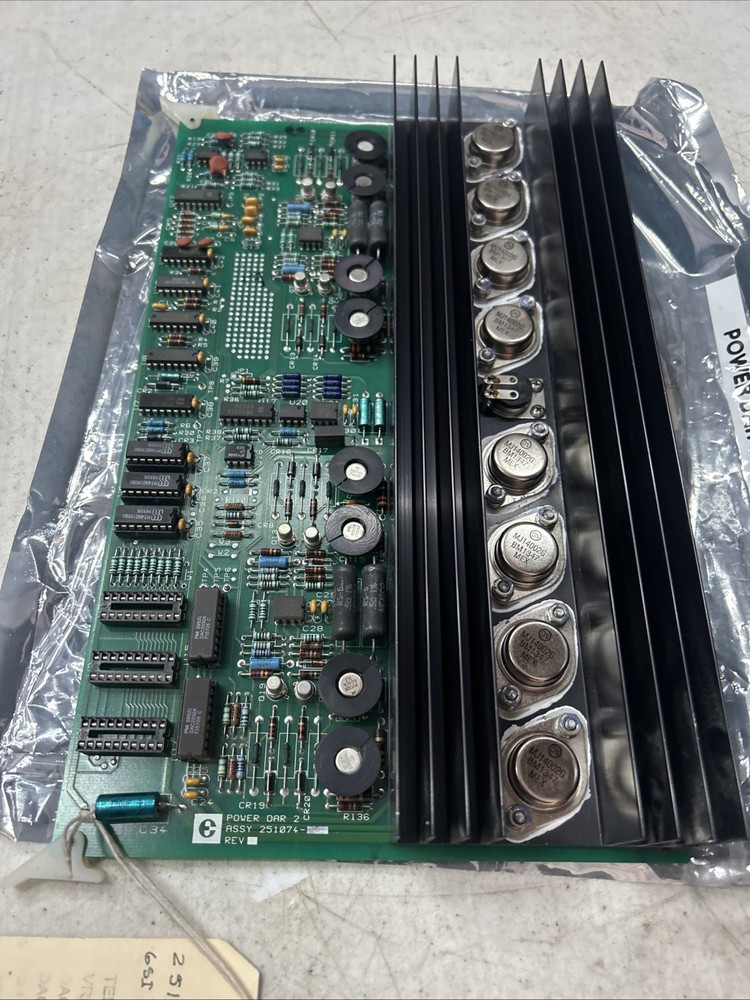 ELECTROGLAS PCB ASSY 251074-001 POWER DAR 2