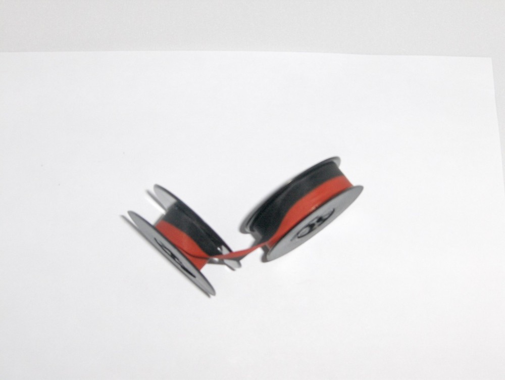 Silver Reed Portable Typewriter Ribbon - Red/ Black Ink