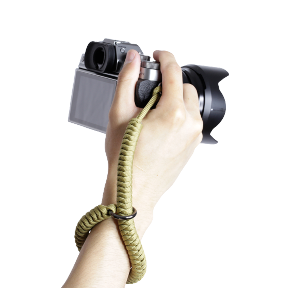Foto&Tech Adjustable Braided Camera Wrist Strap Universal Paracord