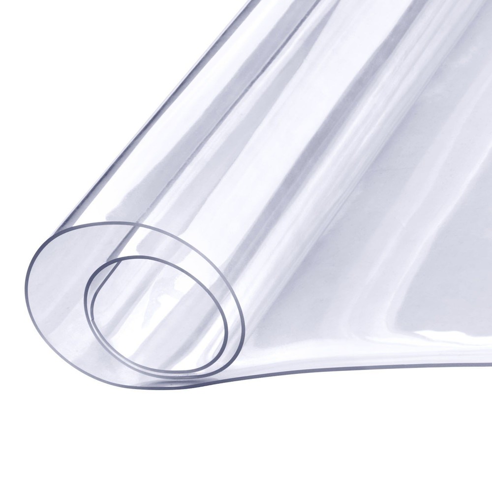 Clear Table Cover Protector 36x72" 1.5mm Thick PVC Plastic Tablecloth Waterproof
