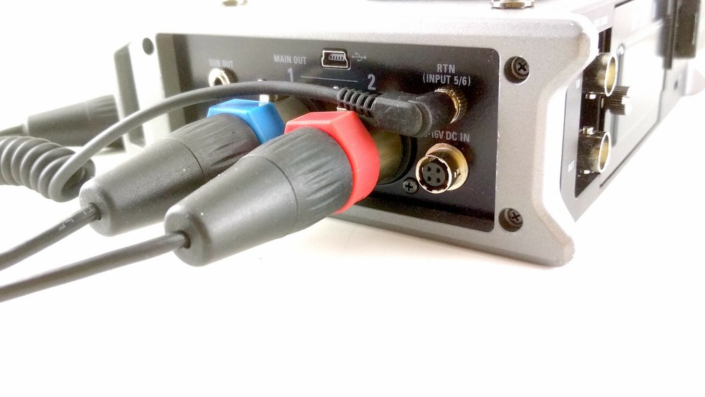 Breakaway Cable ENG Remote Sound Devices Hinterband Spiral Cable