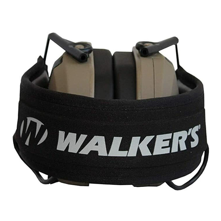 Walkers Razor Digital Electronic Ear Muff US Flag FDE Bundle