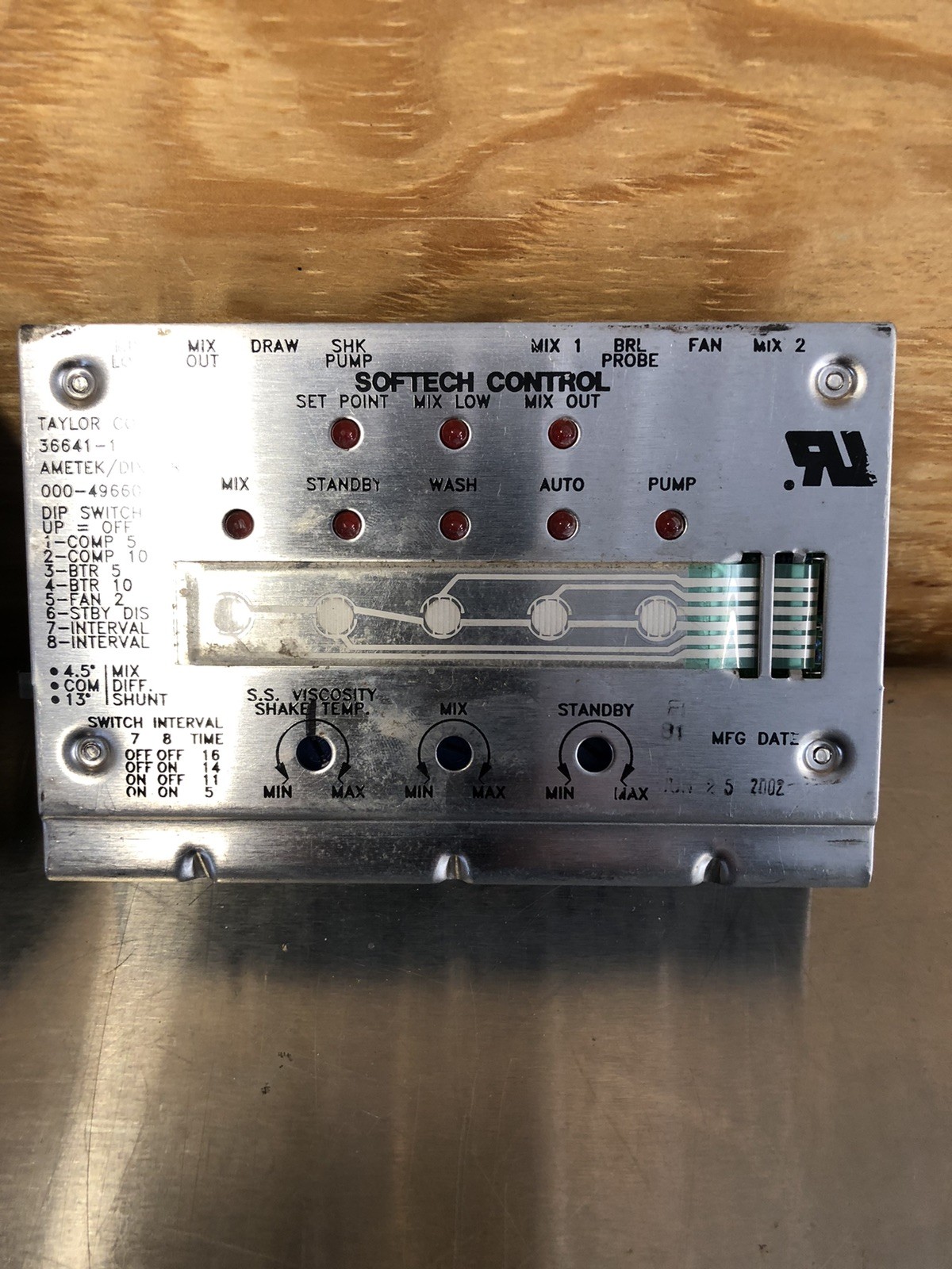 36641-1 Taylor Logic Board 754 336 339 8756 791 Tested Fits Model ￼prior To 2012