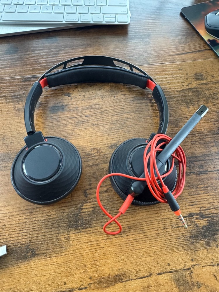 Poly Blackwire 5220 USB-A Stereo Headset – Great Condition