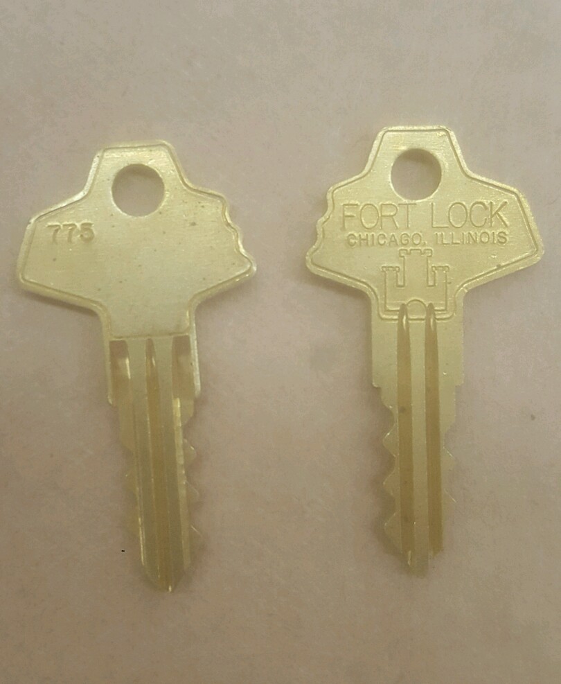 2 Fort Lock Double Sided Key Blanks K775