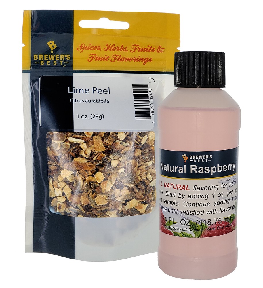 Brewer's Best Flavor Bundle - Raspberry Lime - For Home Brewing