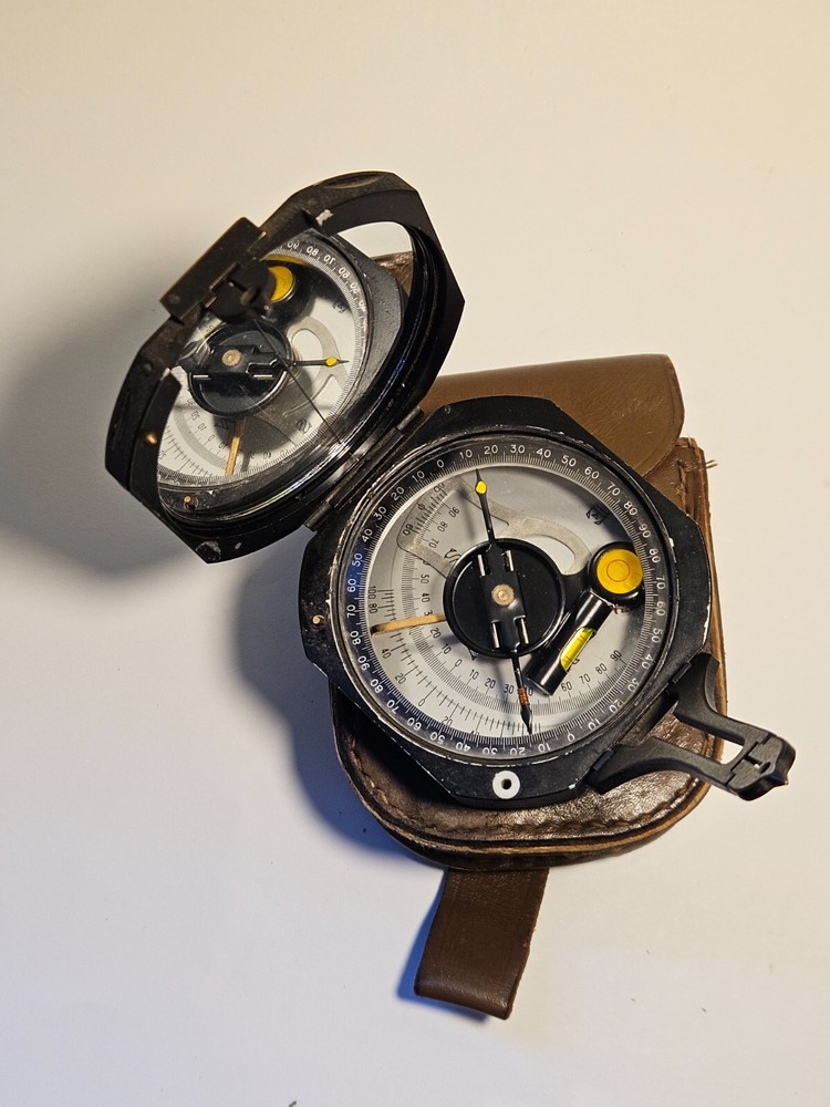 LIETZ FIELD COMPASS WITH CASE