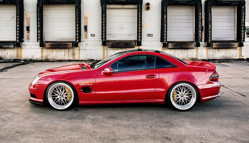 Mercedes SL55 Lowering Links Kit R230 ABC (Fully Adjustable Left) Module