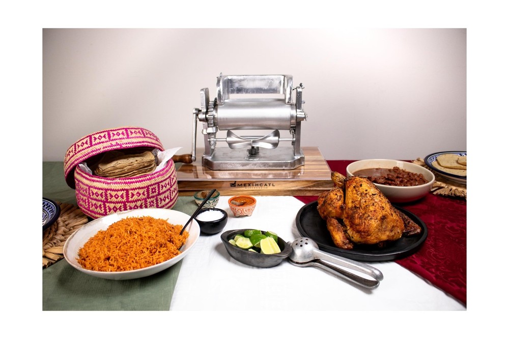 Corn Tortilla Maker Kit – Easy One-Handed Operation, Quick-Release Clamp,