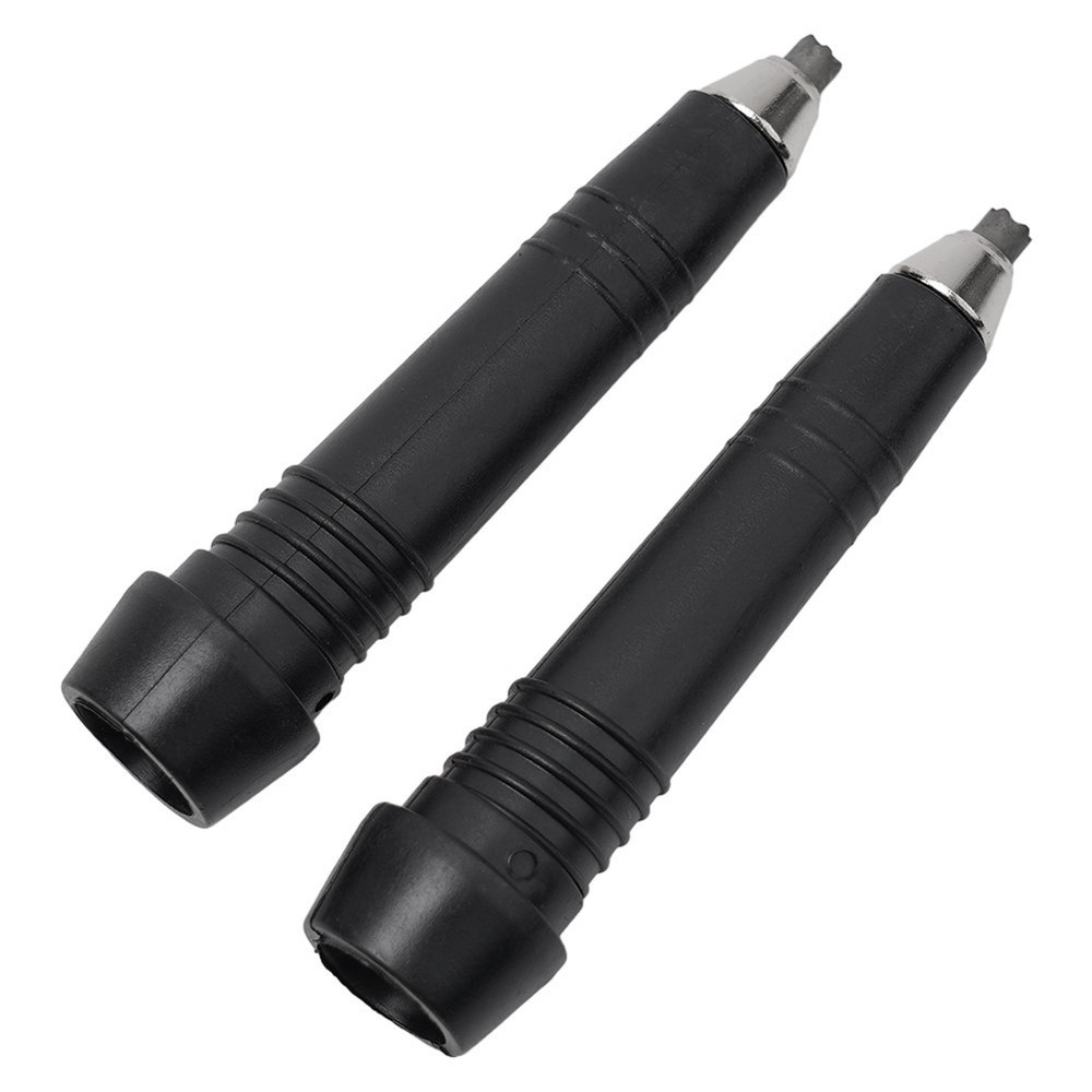 Trekking Pole Tips Part Weight 2pcs Carbide Compact Hard Plastic Pole Tips