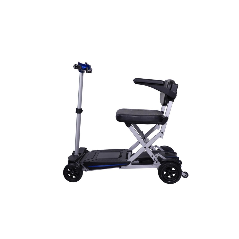 Compact Mobility for Seniors, 275 lb Capacity, Quick Fold Frame, 15 km Range Per