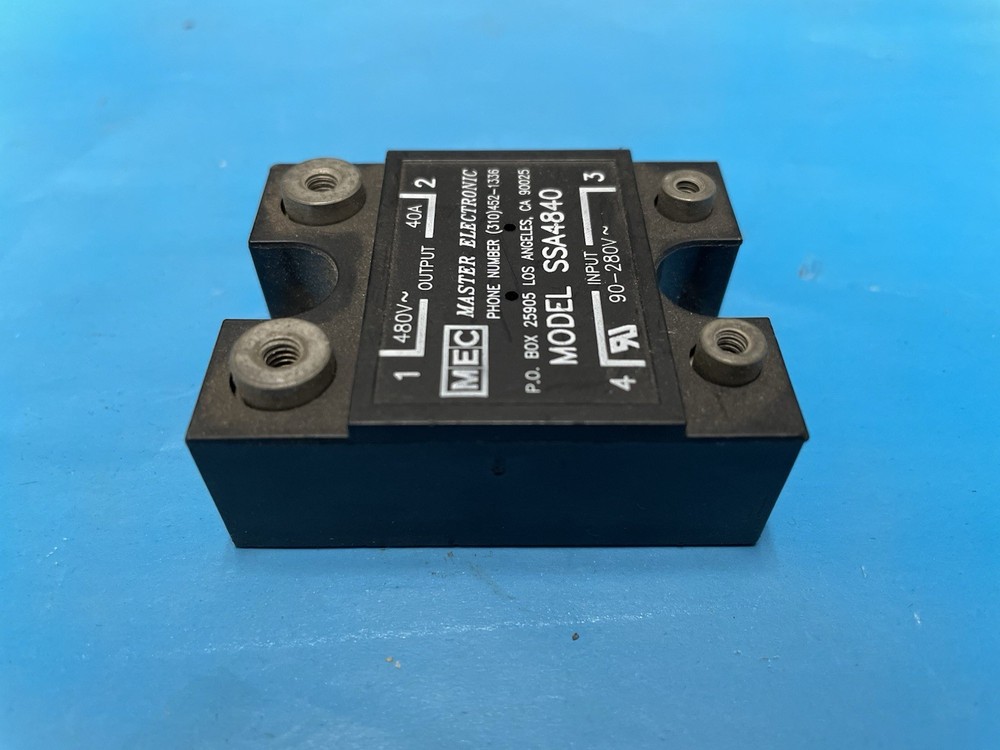 Master Electronic Solid State Relay Model SSA4840