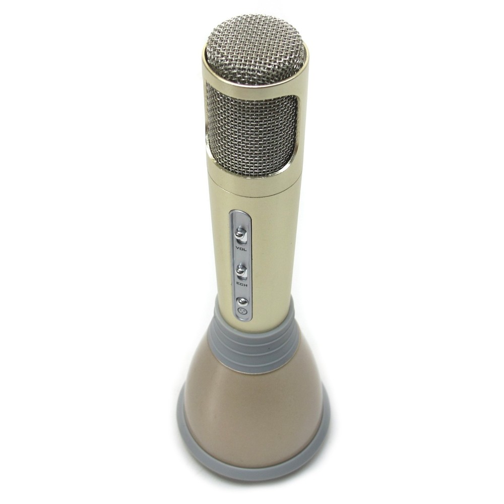 Mini Karaoke Wireless Bluetooth Handheld Microphone With Speaker