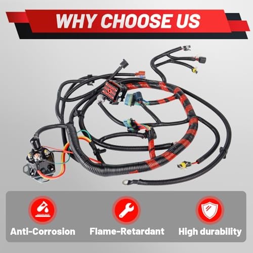 Upgraded Engine Wiring Harness Standalone Wire Harness Compatible with Ford