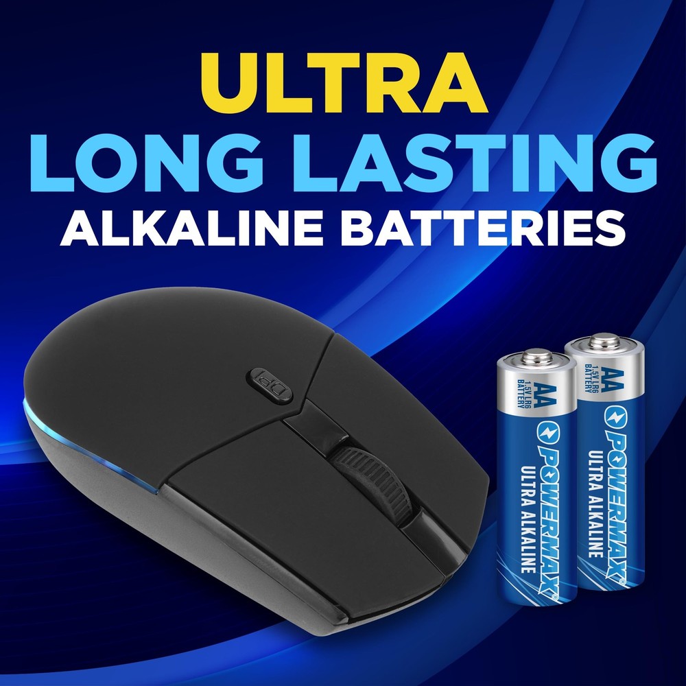 Powermax 100-Count Double AA Batteries, Ultra Long Lasting - 100 Count,