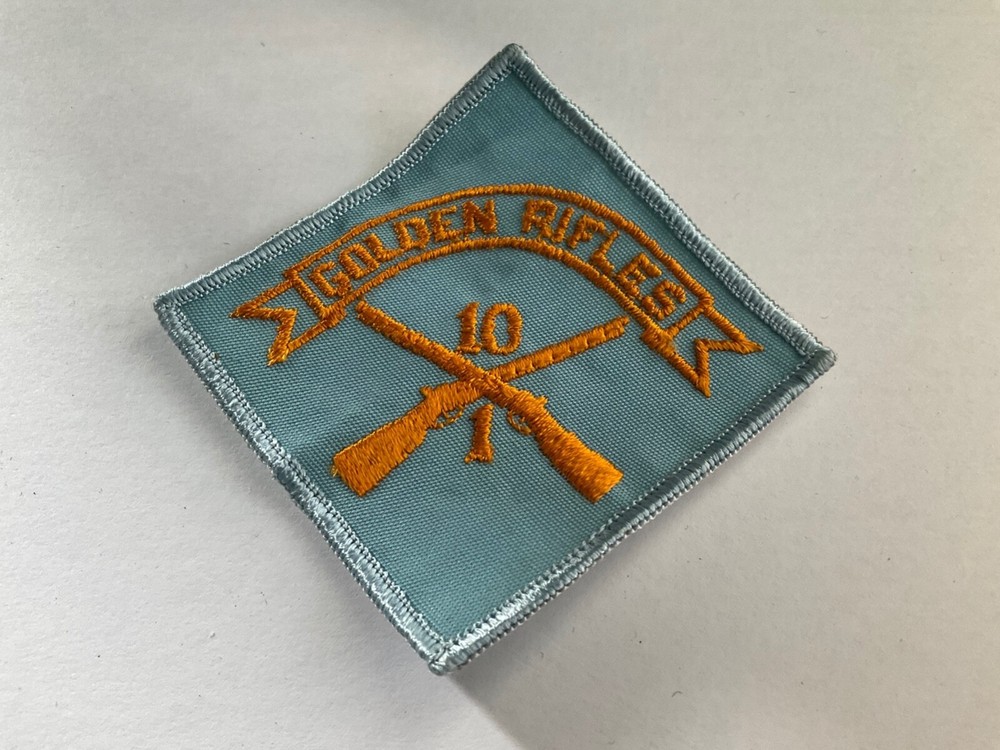 1st Battalion 10th Infantry Regiment Patch US Army