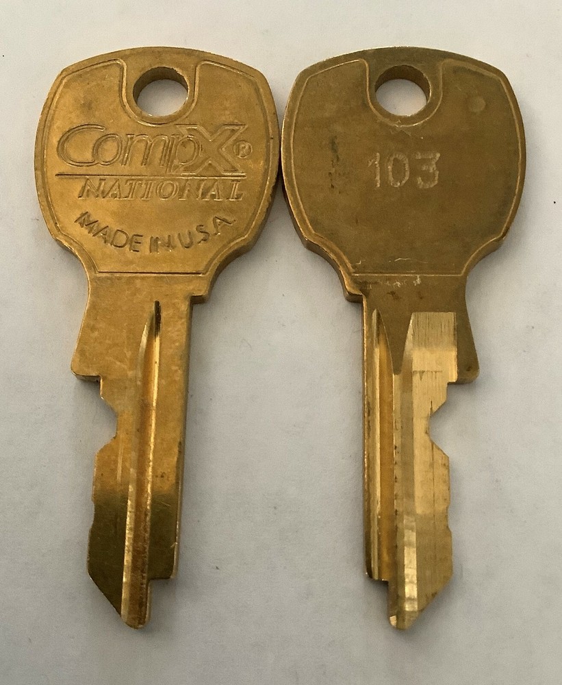 National CompX OEM Key - Code 103