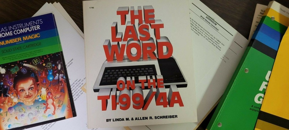 Texas Instruments TI-99/4A with Accessories