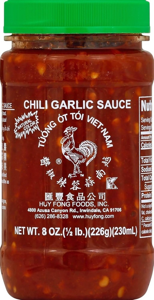 Chili Garlic Sauce, 8 oz