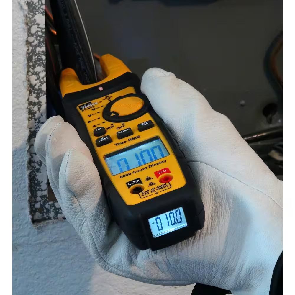 200A AC/DC TRMS Split Jaw Meter, Tightsight, with Flashlight and NCVT
