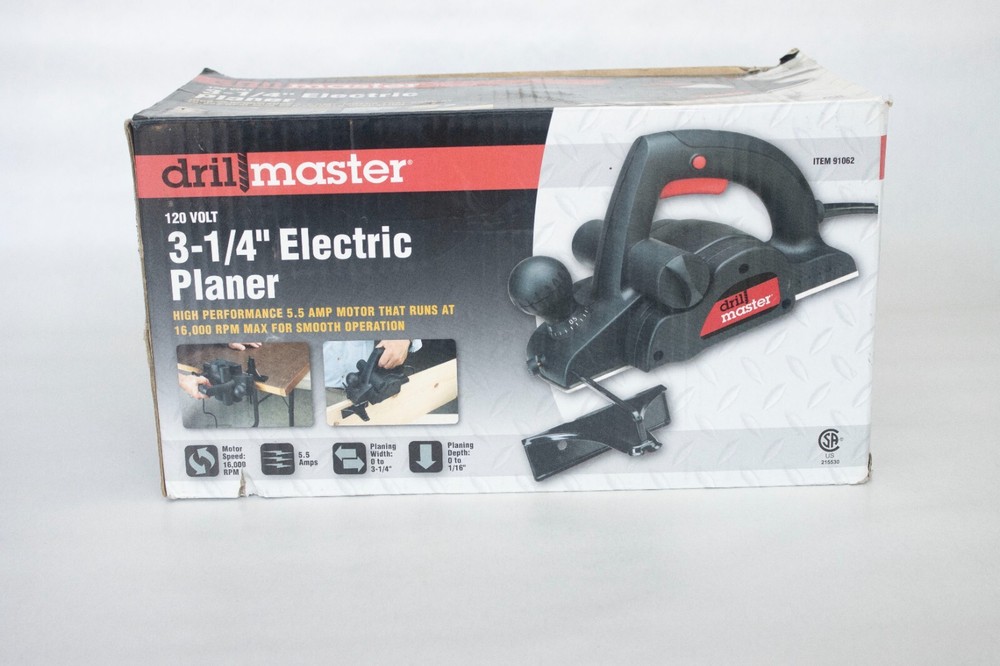Drillmaster 91062 3-1/4" Planer