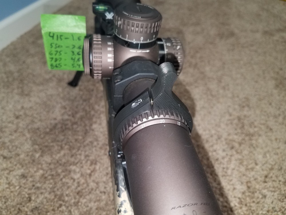 Vortex Razor HD gen 2 scope throw lever SV-3