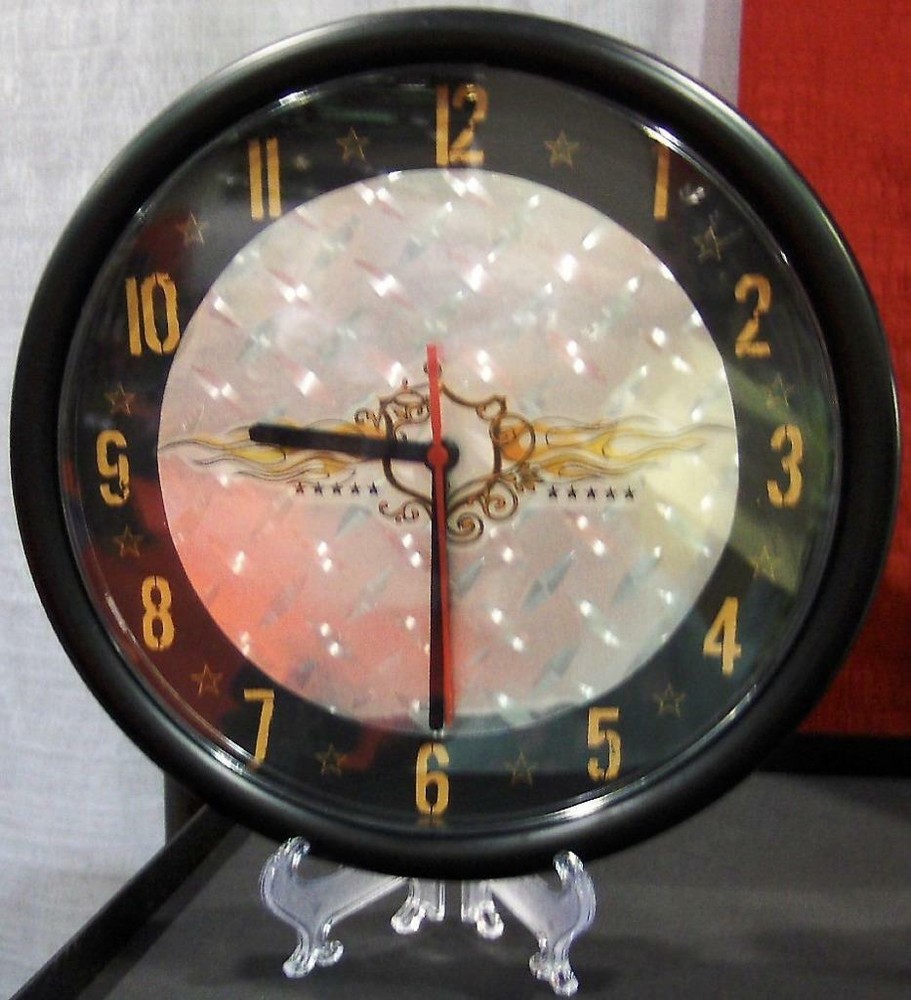 Traditions Studios Round Wall Clock Add Photos Includes Battery Personalize Gift