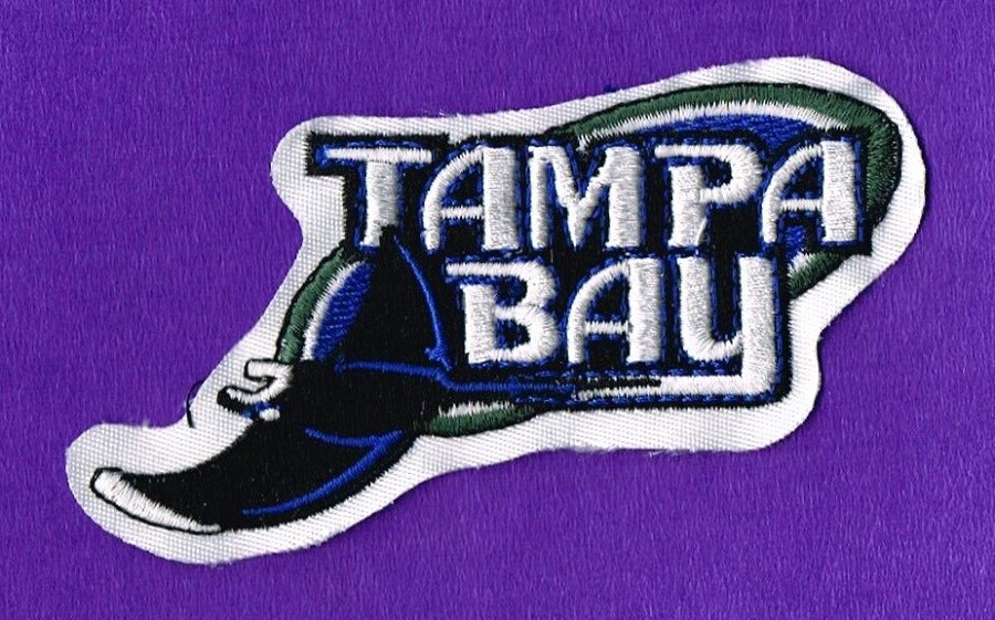 TAMPA BAY DEVIL RAYS EMBROIDERED MLB PATCH