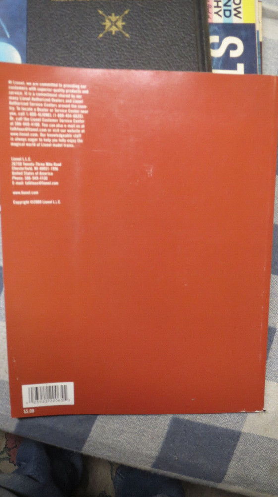 Lionel 2009 Signature Edition Train Catalog Nice!